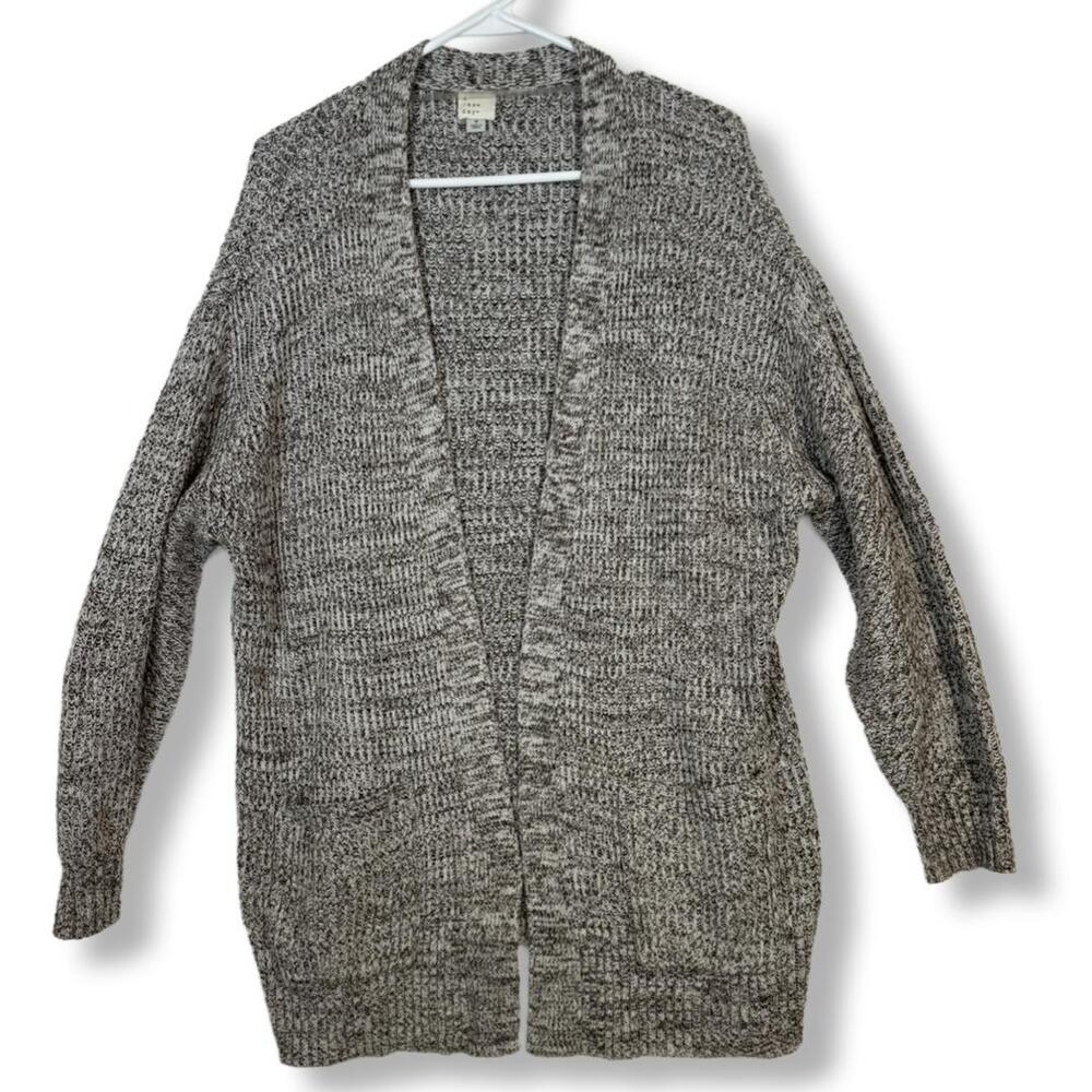 A New Day Sweater Women’s S Long Waisted Cardigan Style Knit Cozy Layer W188